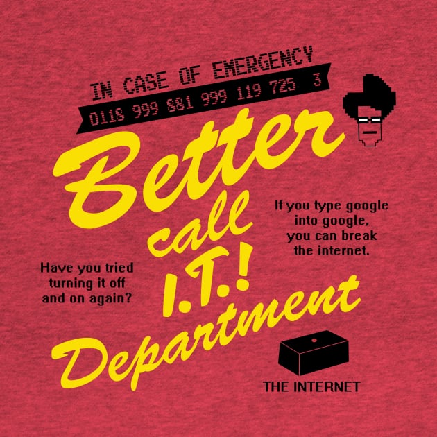 Better call I.T. department! by Melonseta